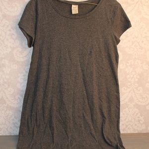 Grey T-Shirt Dress
